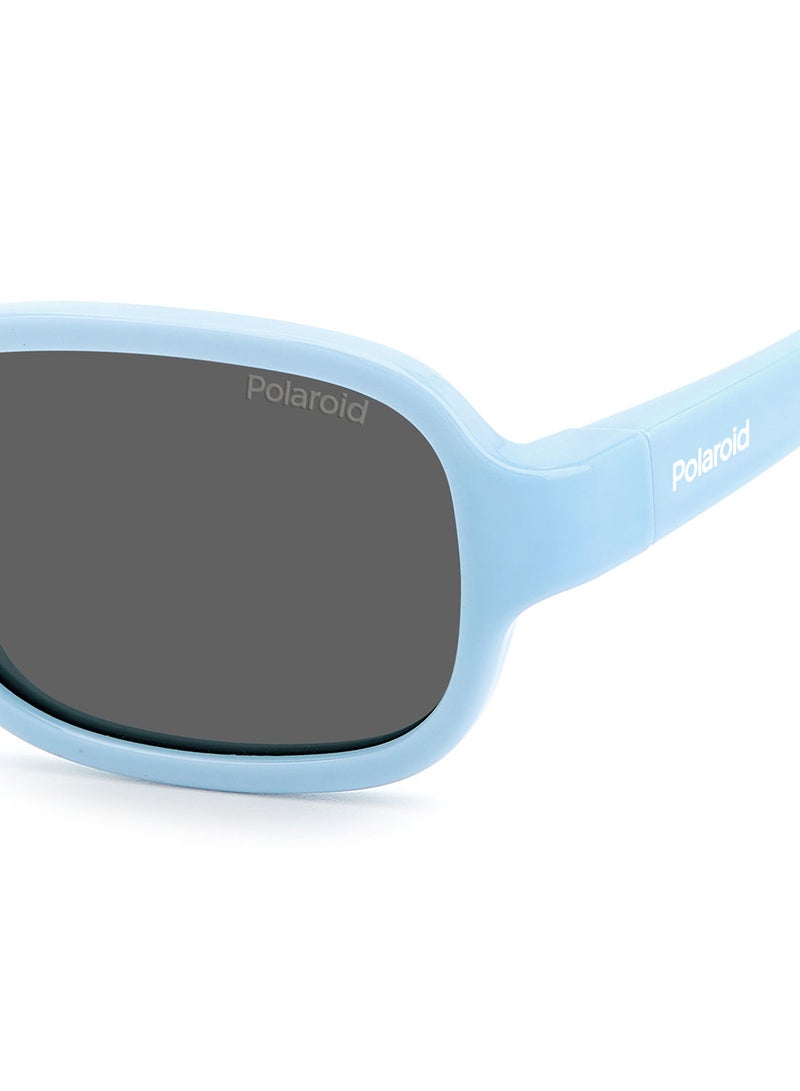 Kids Unisex UV Protection Rectangular Sunglasses - Pld K003/S Azure 43 - Lens Size: 43 Mm