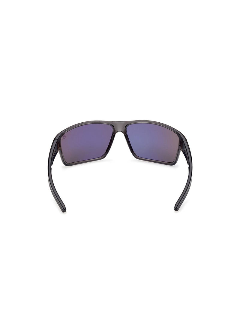 Men's Polarized Rectangular Sunglasses - TB927720D65 - Lens Size: 65 Mm