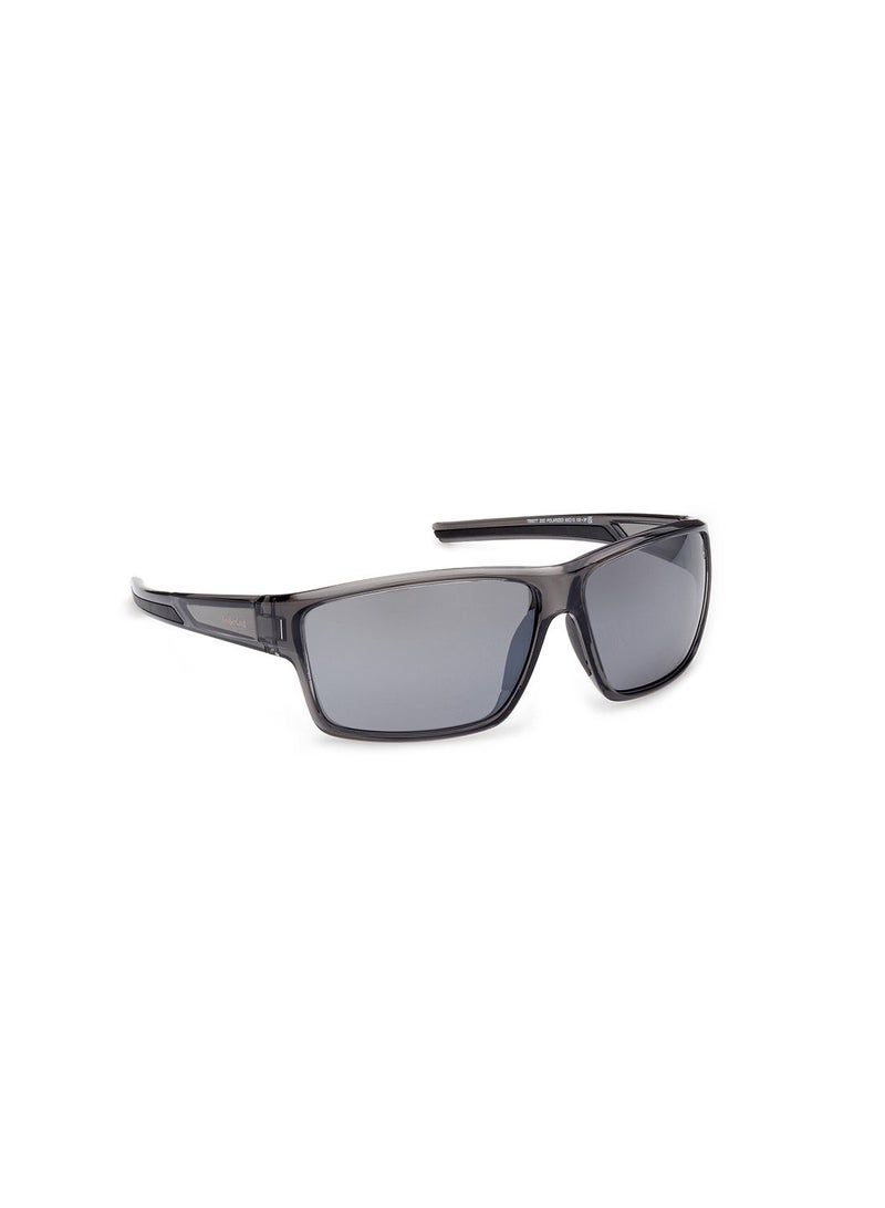 Men's Polarized Rectangular Sunglasses - TB927720D65 - Lens Size: 65 Mm