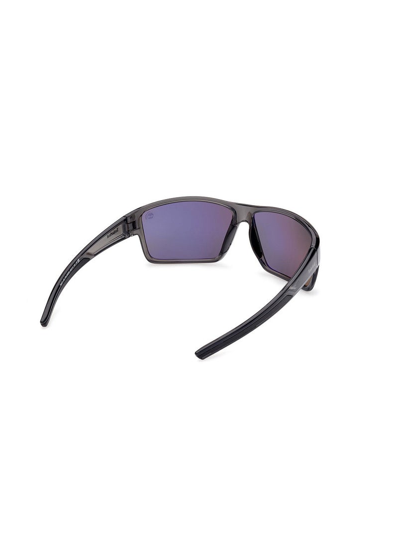 Men's Polarized Rectangular Sunglasses - TB927720D65 - Lens Size: 65 Mm