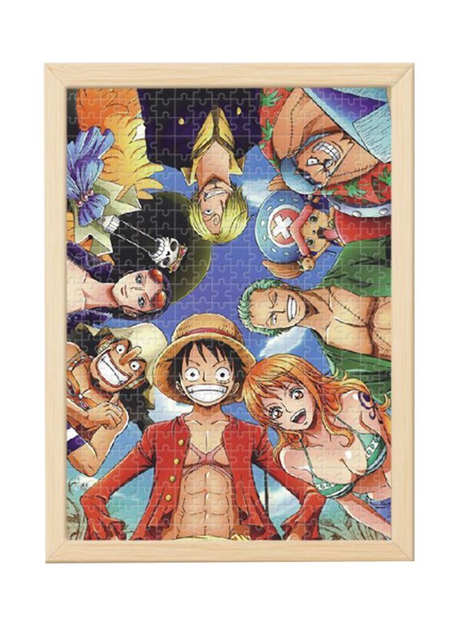 1000 Pieces Jigsaw Set With Frame 75x50cm