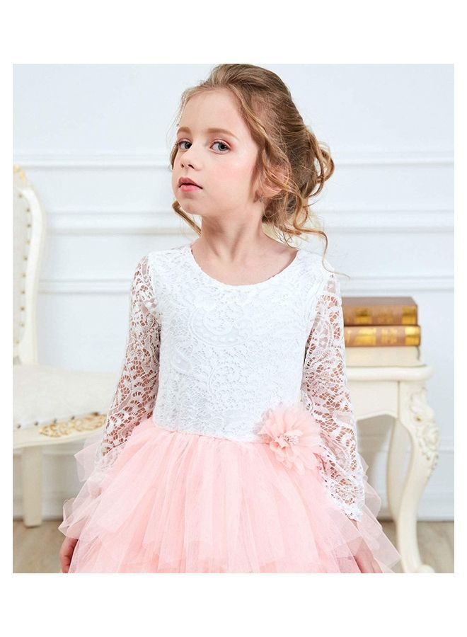 Fluffy Tulle Princess Dress 120cm