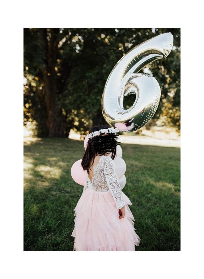 Fluffy Tulle Princess Dress 120cm