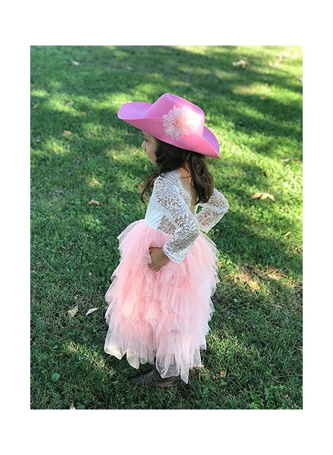 Fluffy Tulle Princess Dress 120cm