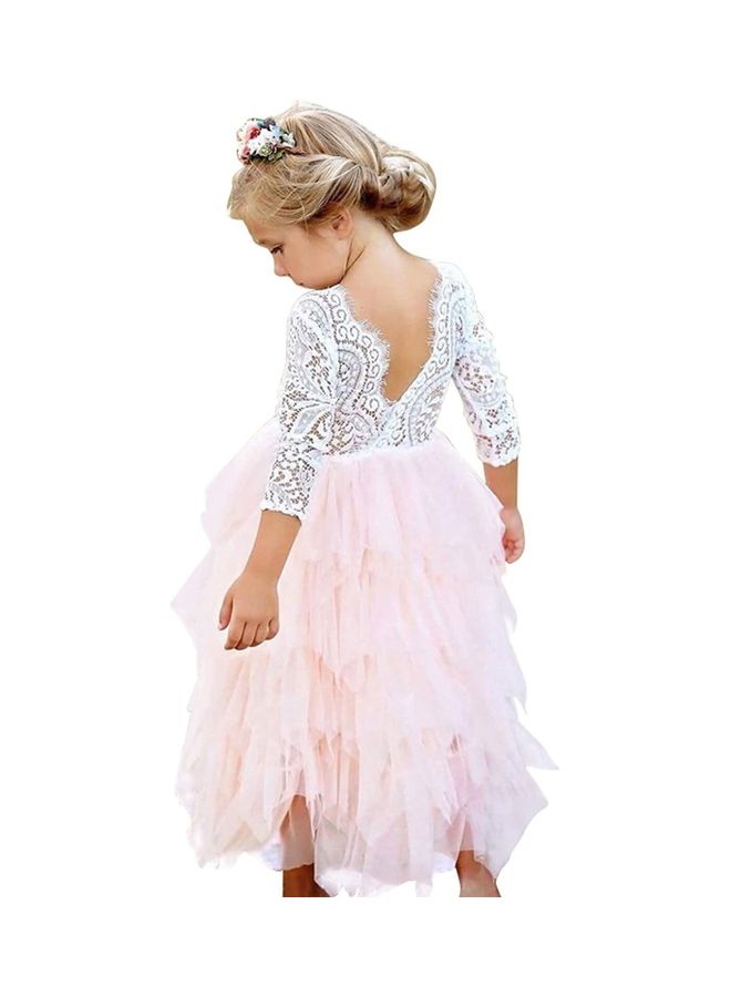 Fluffy Tulle Princess Dress 120cm