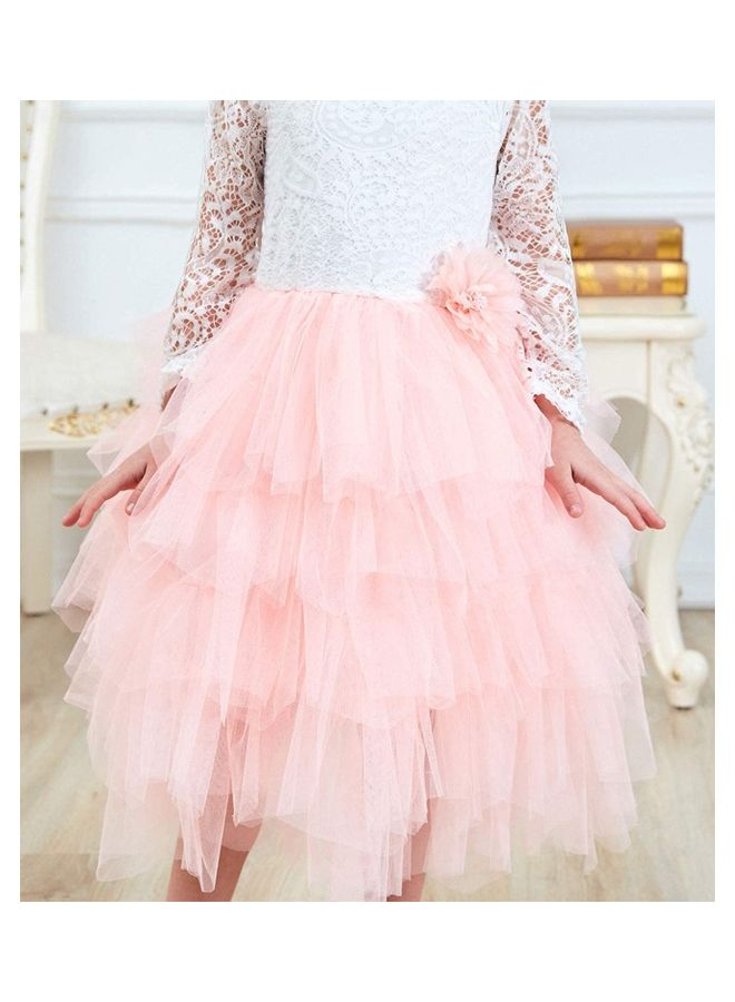 Fluffy Tulle Princess Dress 120cm