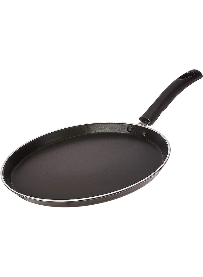 Aluminum Non Stick Tawa 31 Cm - Black