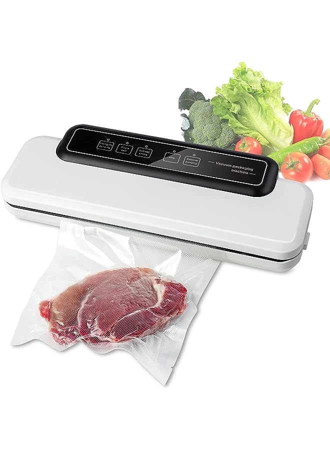 Sealer Machine, Kitchen Food Saver, 5 In 1 Vacuum Sealing Machine For Food Vegetables Fruit Meat Storage Fresh