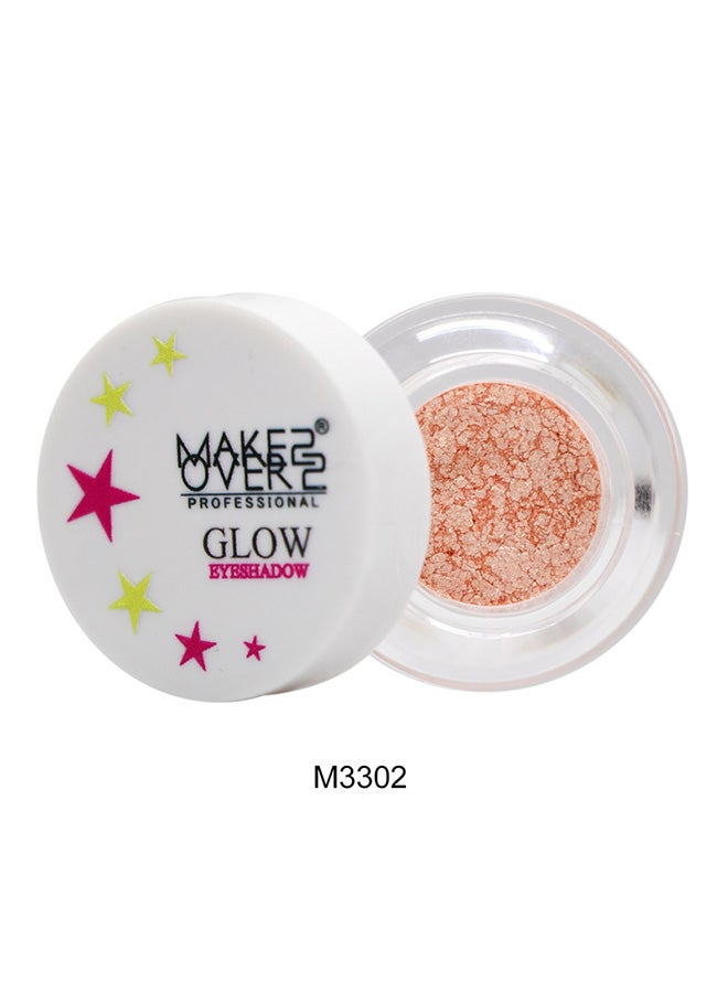 Glow Eyeshadow Glitter Eyes Shimmer Orange