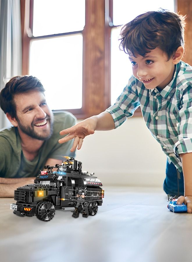 Building Sets for Kids,5 in 1 STEM Building Toys,Armored Vehicle Assembly Toys,Aircraft Building Blocks,Building block kits,Children's Educational Toys