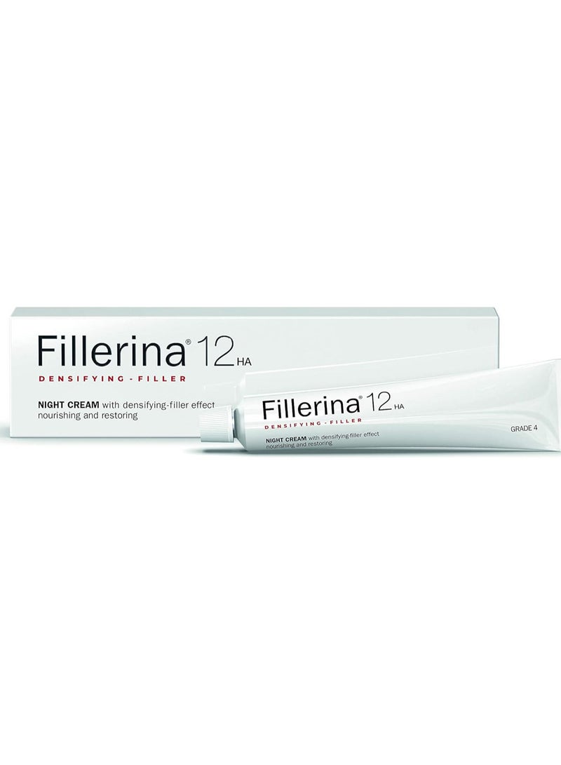 Fillerina 12HA Densifying-Filler Night Cream Grade 4 50ml