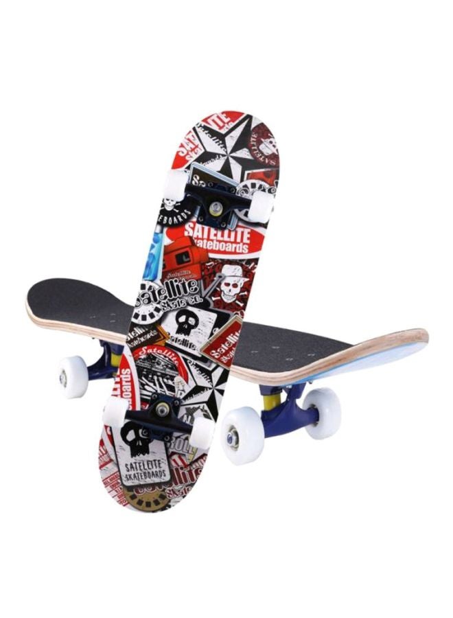 Four-Wheel Printed Sports Skateboard Amusing Play Equipment For Children ‎‎79x20x30cm