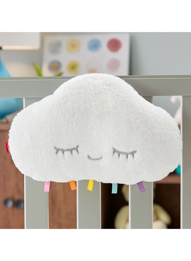 Baby Toy Twinkle & Cuddle Cloud Soother Plush Crib-Attach Sound Machine with Lights & Music for Newborns 0+ Months
