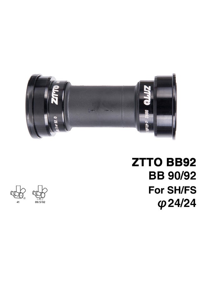 External Bearing Bottom Brackets For Parts Crankset Black 80X40X30ml