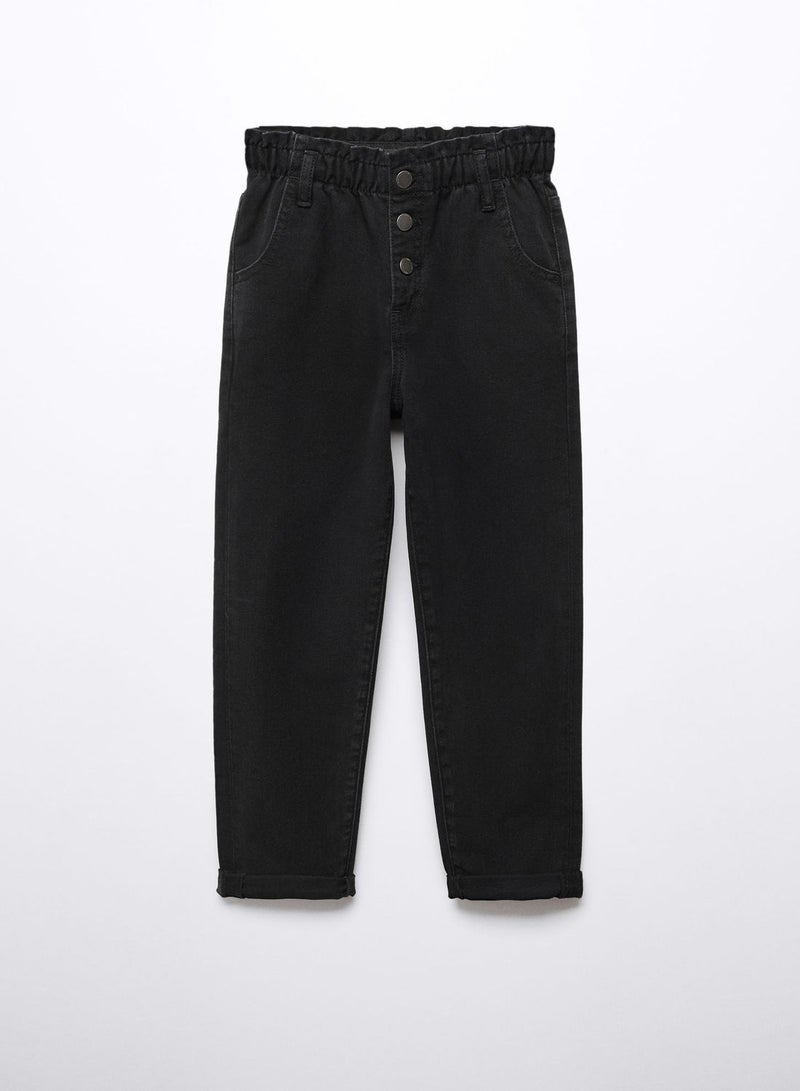 Kids Rise Wash Straight Fit Jeans