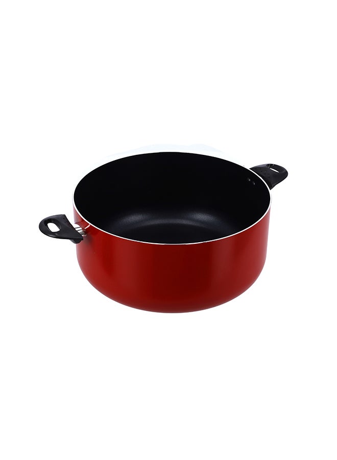 Casserole With Lid Red 50cm