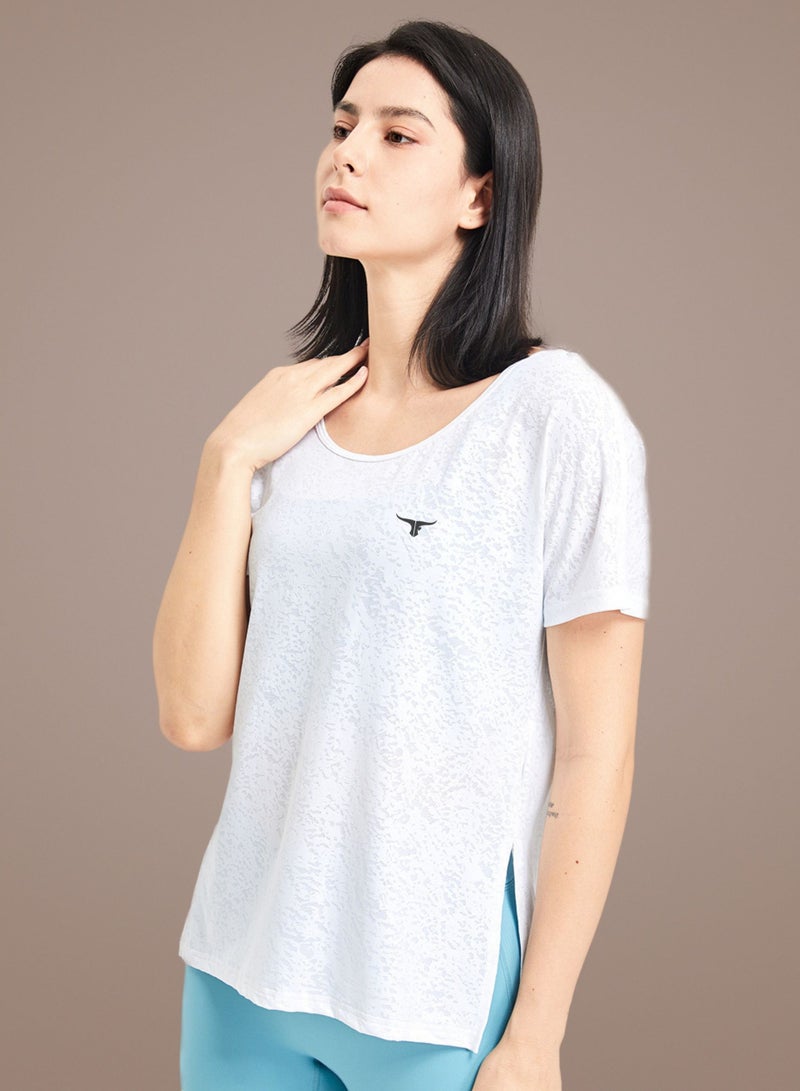 LeapSweep Ladies T-Shirt - White