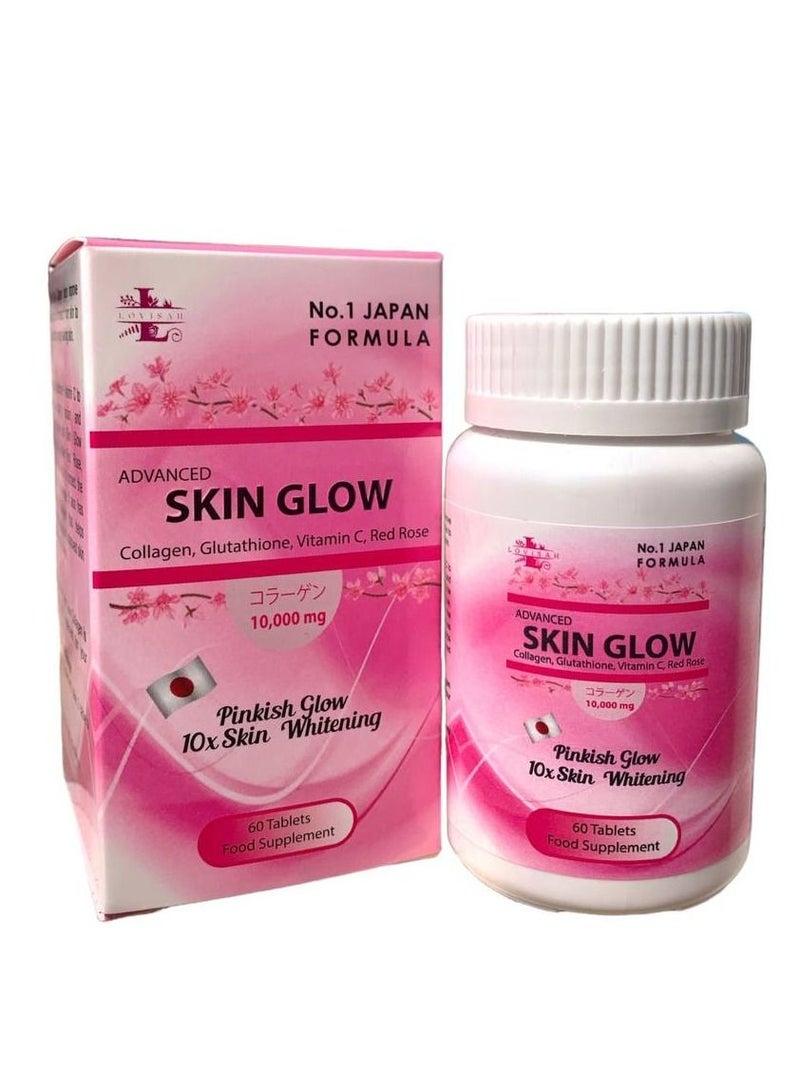 SKIN GLOW - Glutathione and Collagen for Younger Looking Skin