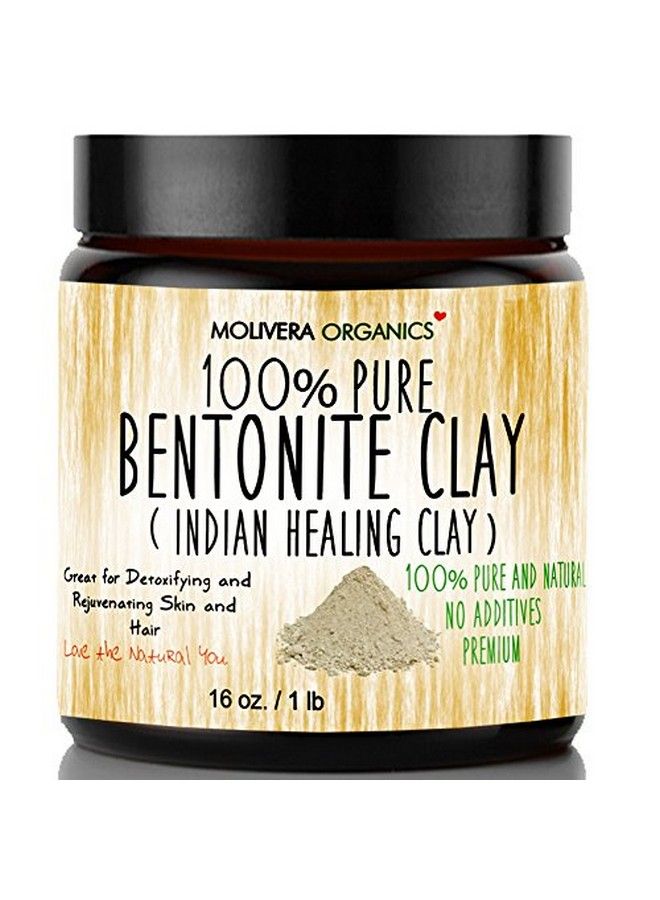 Bentonite Clay For Detoxifying And Rejuvenating Skin And Hair 16 Oz.