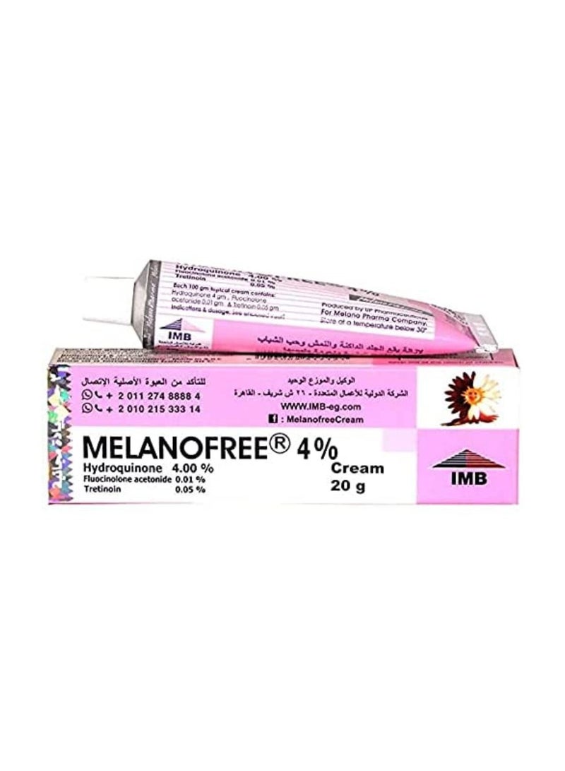 Melanofree facial whitening kit 6 pieces