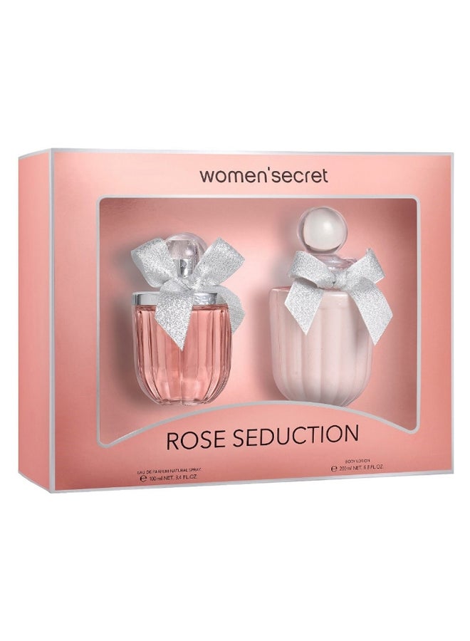 Rose EDP Spray And Body Lotion Gift Set Rose EDP Spray (100 ml), Body Lotion (200 ml)
