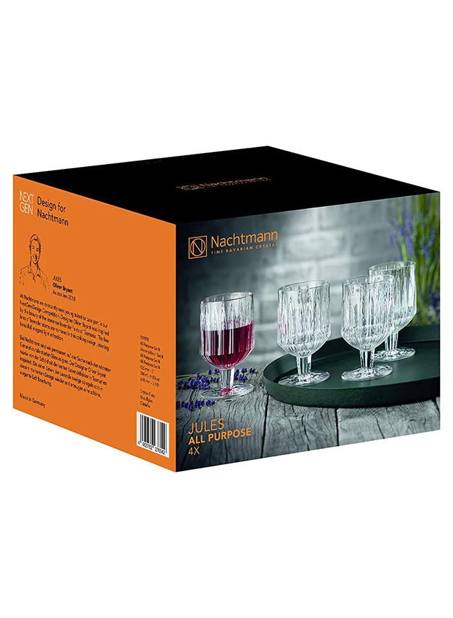 4-Piece Jules Wine Glasses