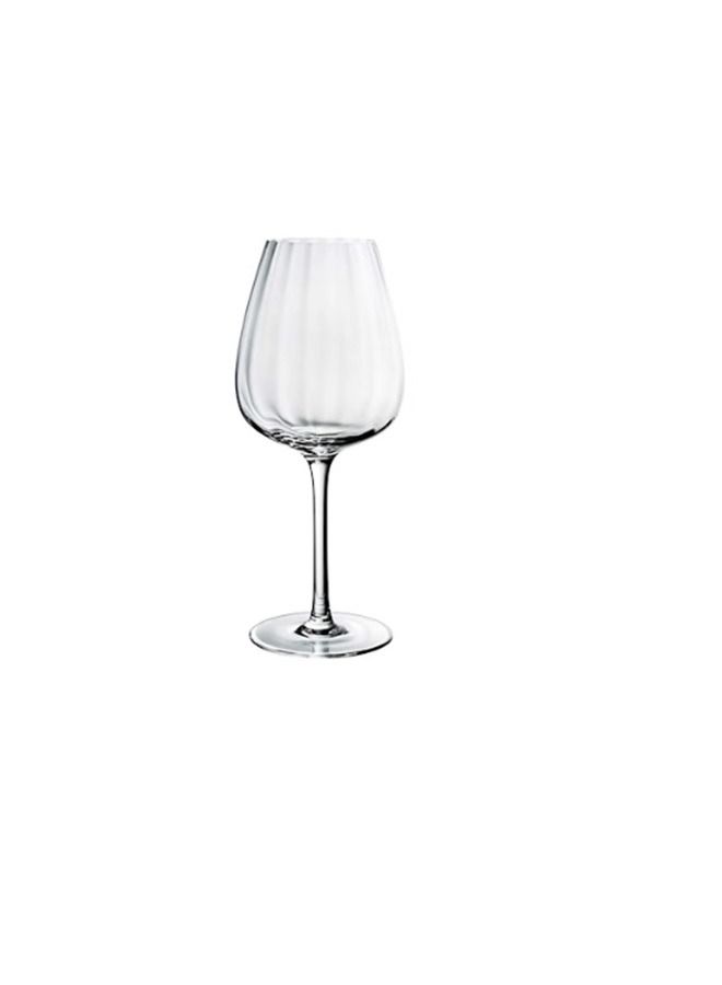4-Piece Rose Gardern White wine glass