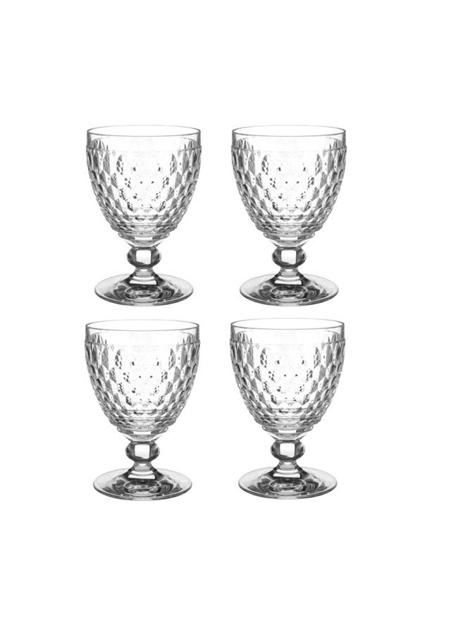 4-Boston Red Wine Glass