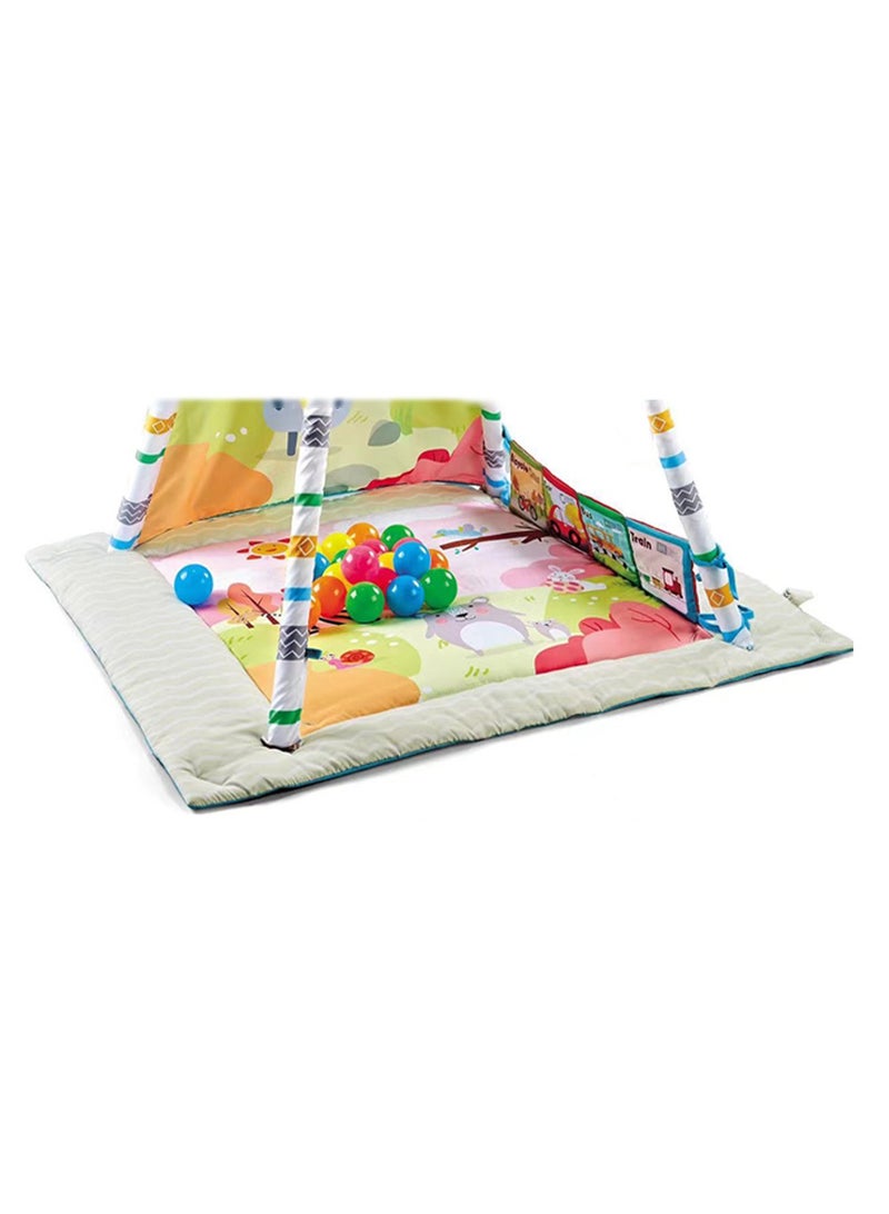 2 in 1 Baby Acitivity Play Gym and removable Toys Tent - A