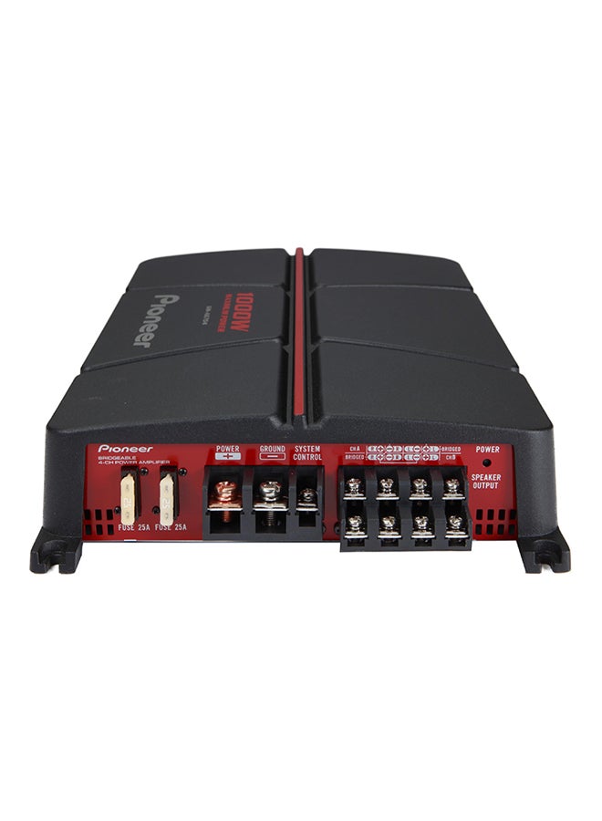 4 Channel Bridgeable Amplifier With Bass Boost GM-6704