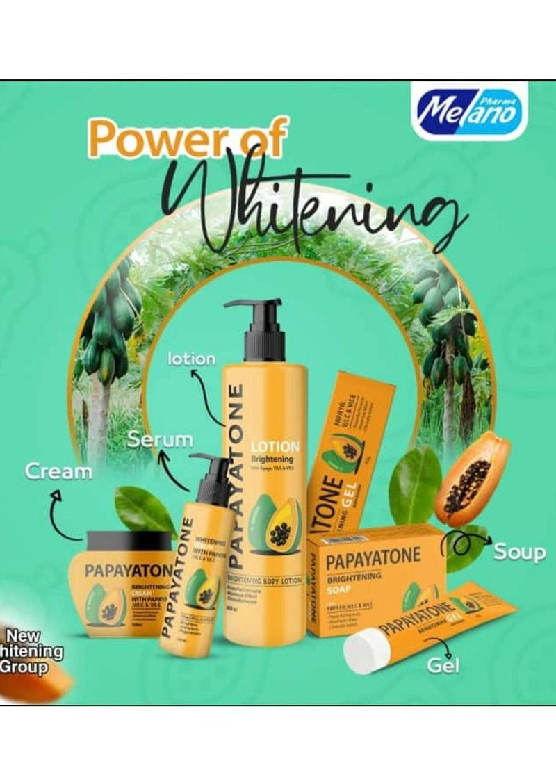 MELANO Whitening Kit with Papaya Extract 5 pcs