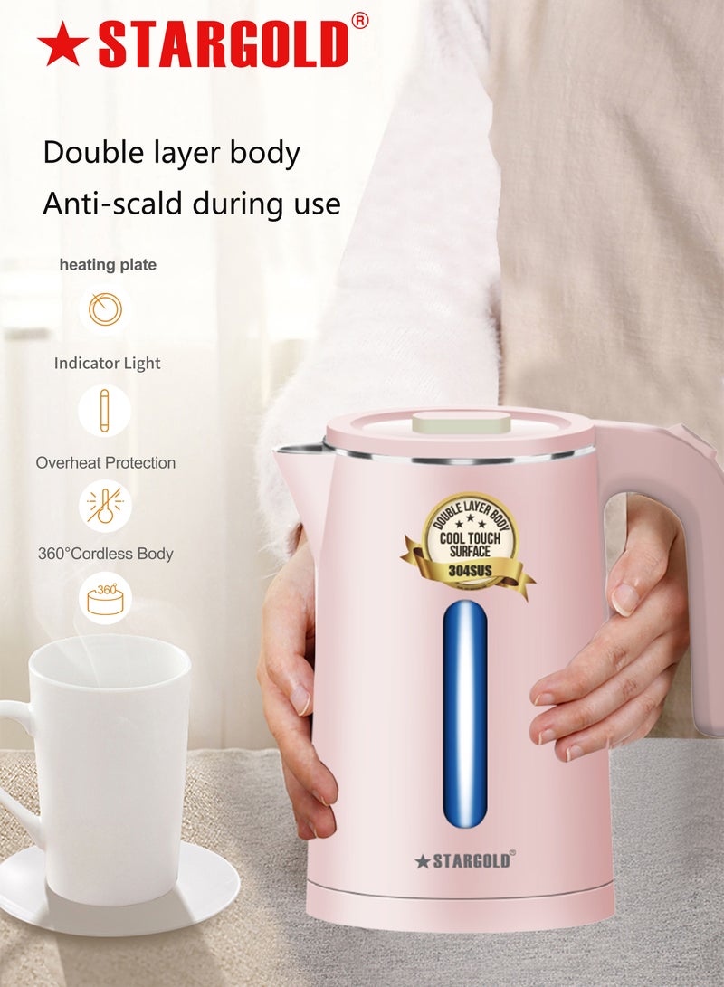 Electric Kettle 1.5 Litre with Auto Turn-Off Kettle 1500W