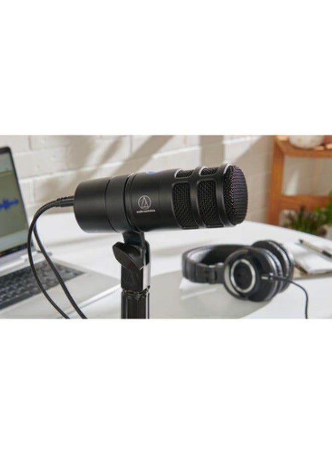 Audio-Technica AT2040USB Hypercardioid Dynamic USB Podcast Microphone