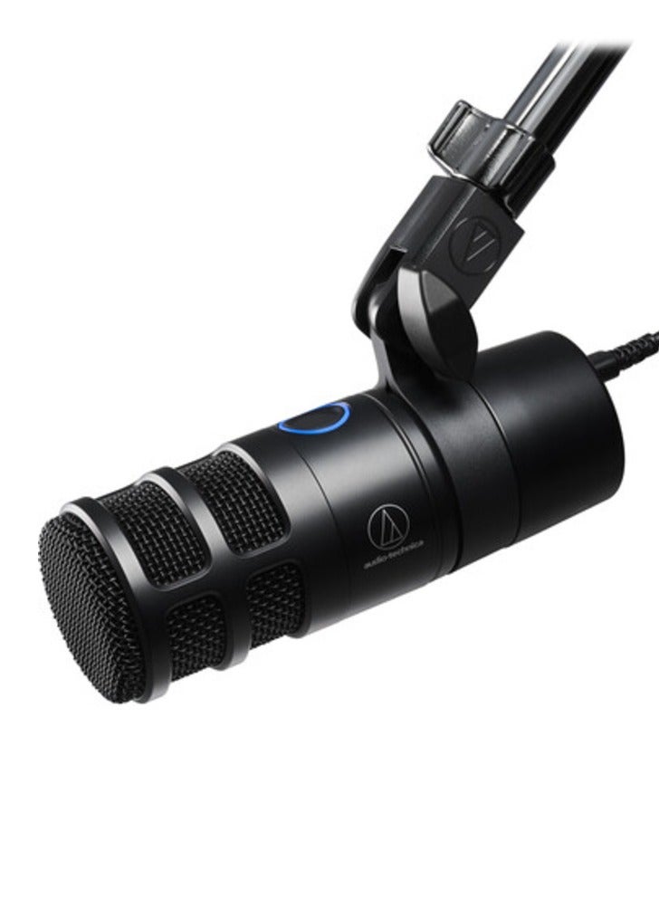 Audio-Technica AT2040USB Hypercardioid Dynamic USB Podcast Microphone