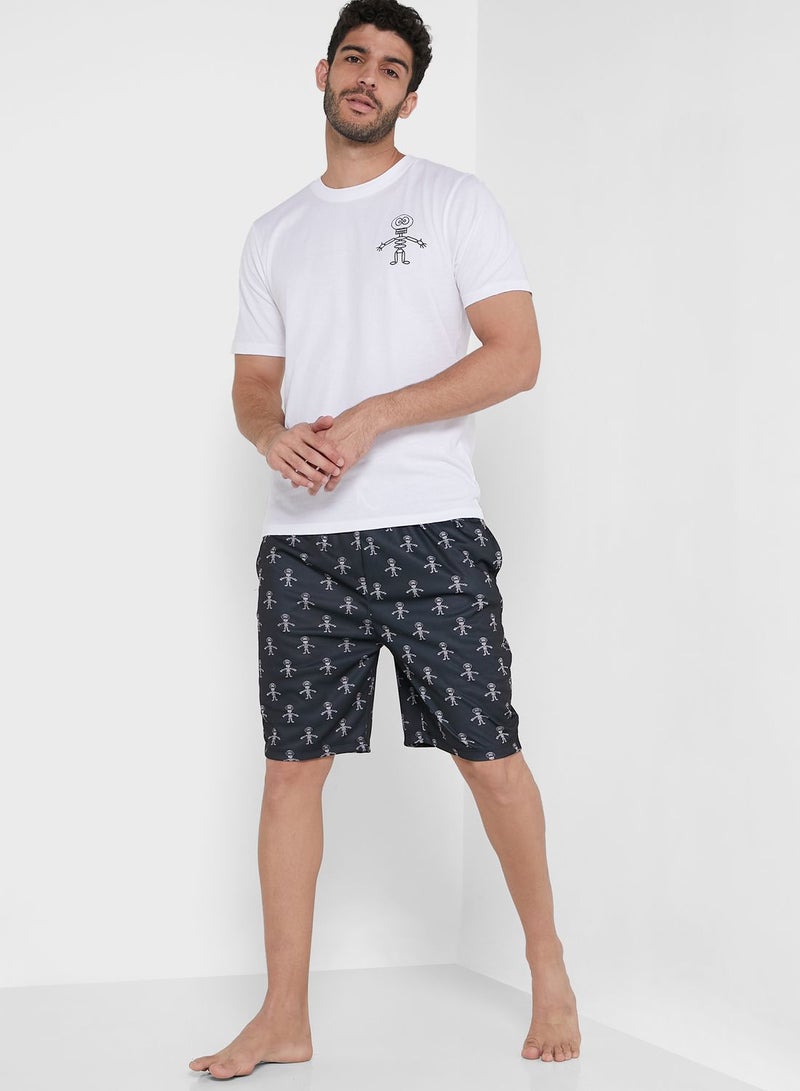 Alien Pyjama Set