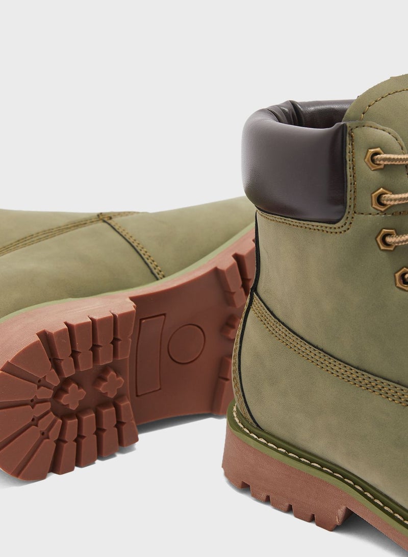 Casual Utility Boots