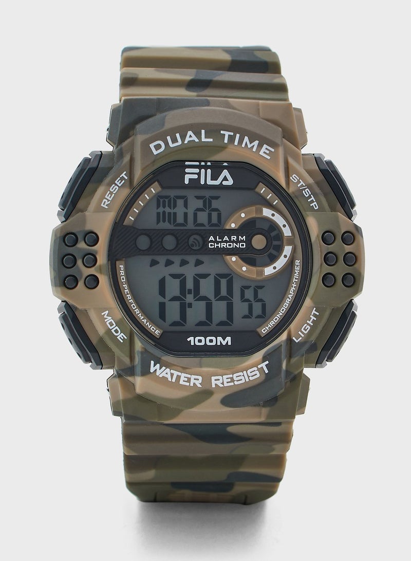 Digital Camo Watch