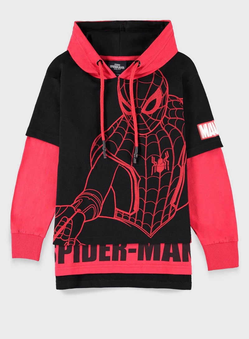 Kids Spider Man Hoodie