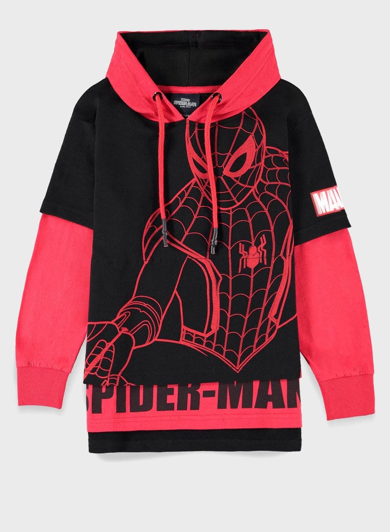 Kids Spider Man Hoodie