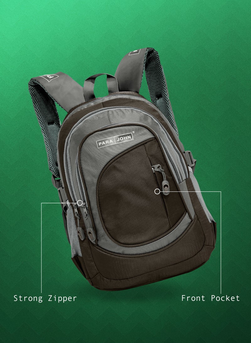 Classic Students School Backpack Brown