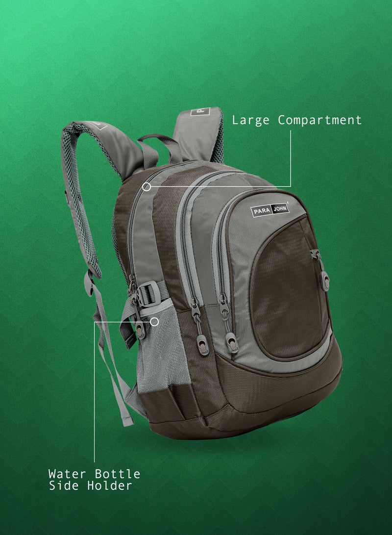 Classic Students School Backpack Brown