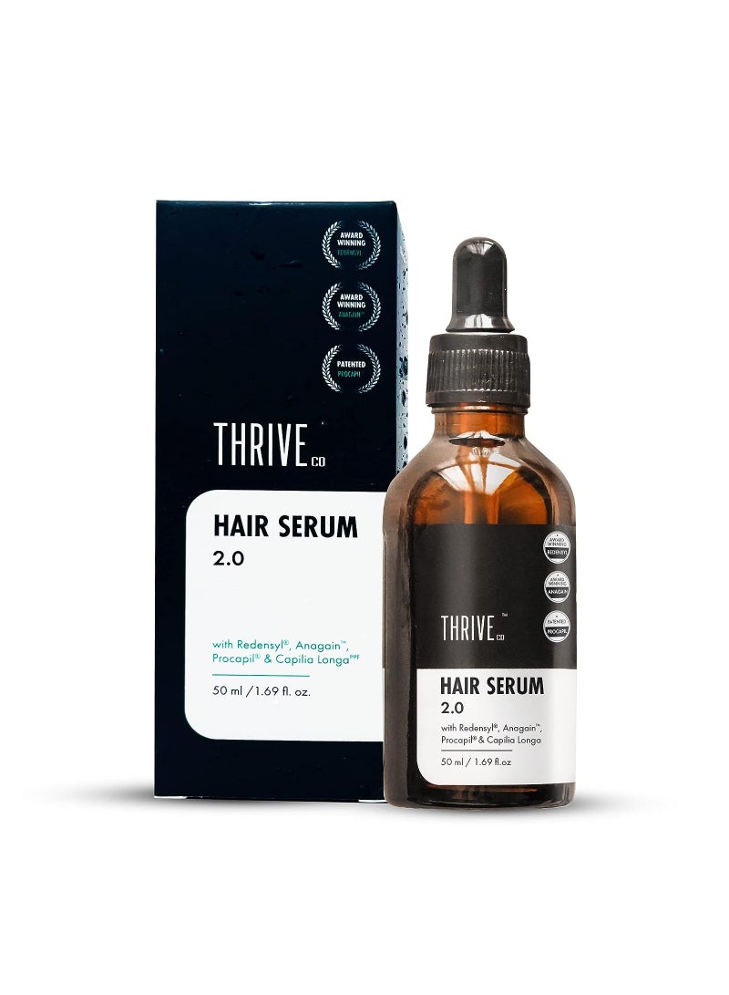 ThriveCo Hair Growth Serum with Redensyl Anagain Procapil Capilia Longa For Hair Fall Control