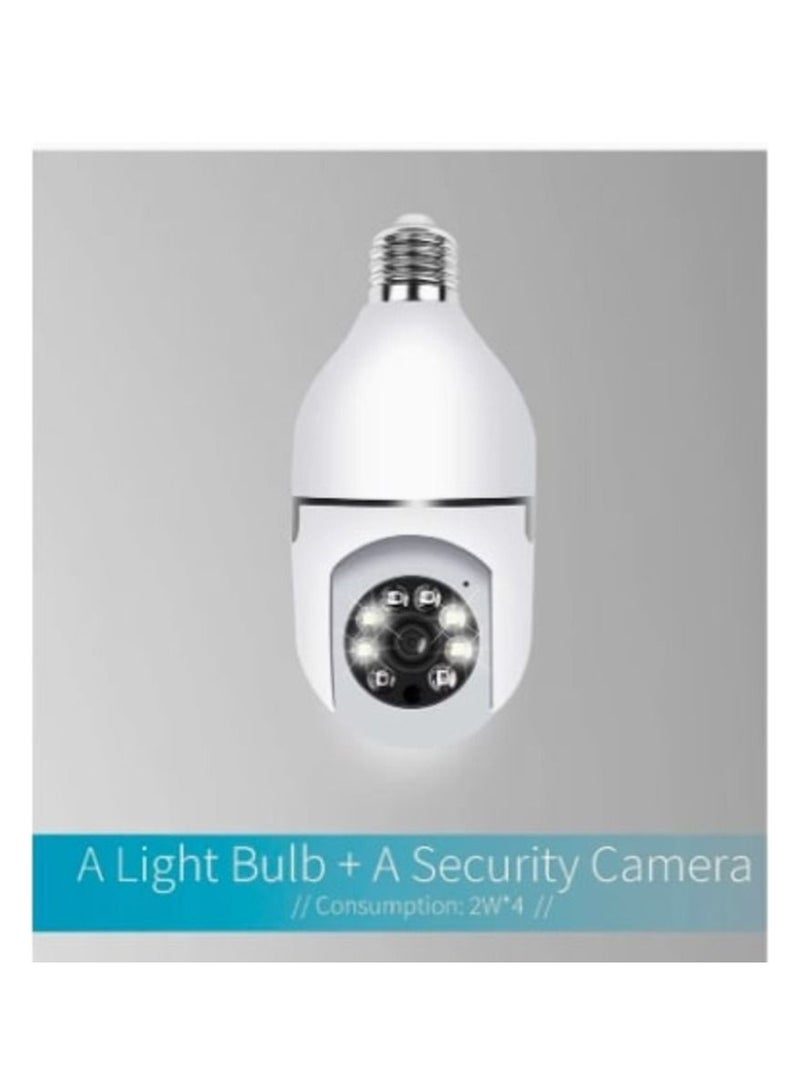 Wireless Wifi Pan Tilt Light Bulb Security Camera 360 Degrees 3.0MP Cam Home Surveillance CCTV IP Camera With Night Vision