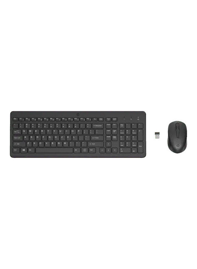 330 Wireless Mouse & Keyboard Combination Arab Black