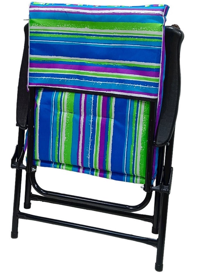 Foldable Camping Chair with Cusion/Beach Chair/Garden Chair/Fishing Chair/Picnic Chair