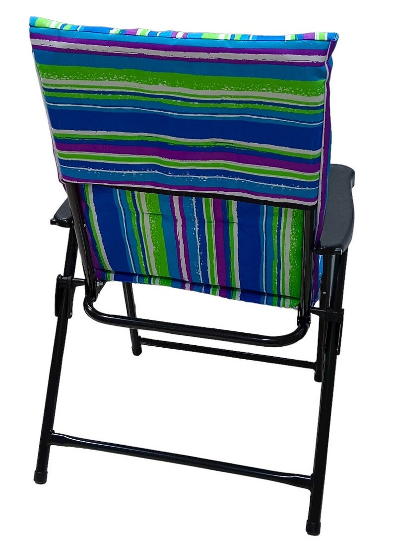 Foldable Camping Chair with Cusion/Beach Chair/Garden Chair/Fishing Chair/Picnic Chair