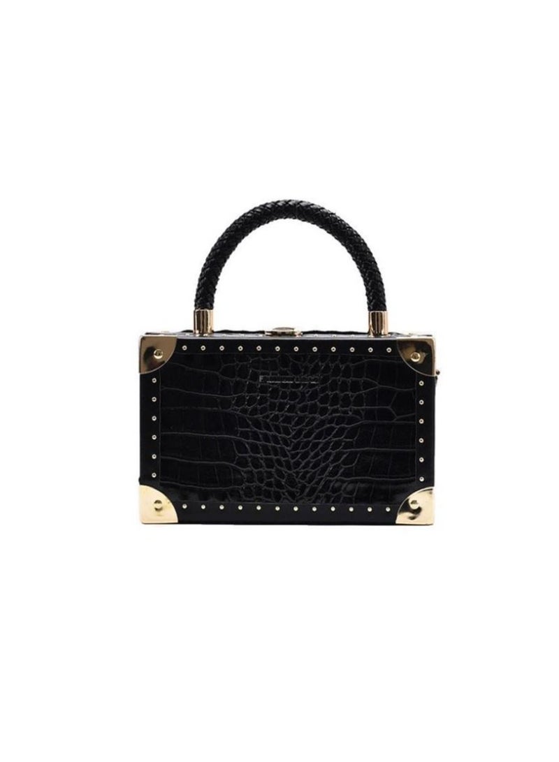 New Light Luxury Minimalist Solid Color Square Bag Personalized Creativity Fashion Handbag
