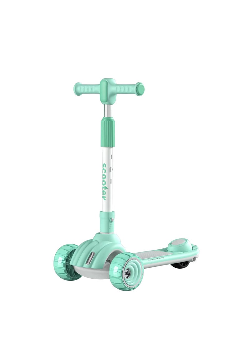 Factory Price Jordan Portable Scooter for Kids ages 3+ Years, LED Flashing Lights, Music, Adjustable Height, Holds Upto 50Kg