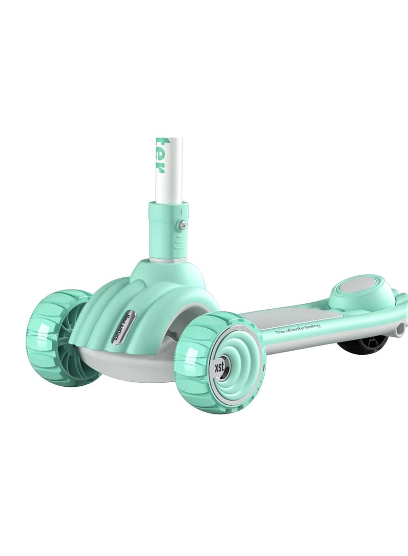 Factory Price Jordan Portable Scooter for Kids ages 3+ Years, LED Flashing Lights, Music, Adjustable Height, Holds Upto 50Kg