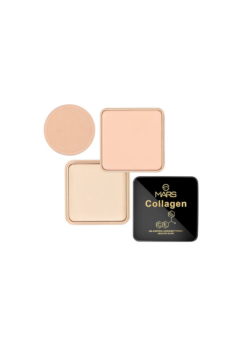 MARS Control 24 Hrs Matte Finish Healthy Glow Compact Powder